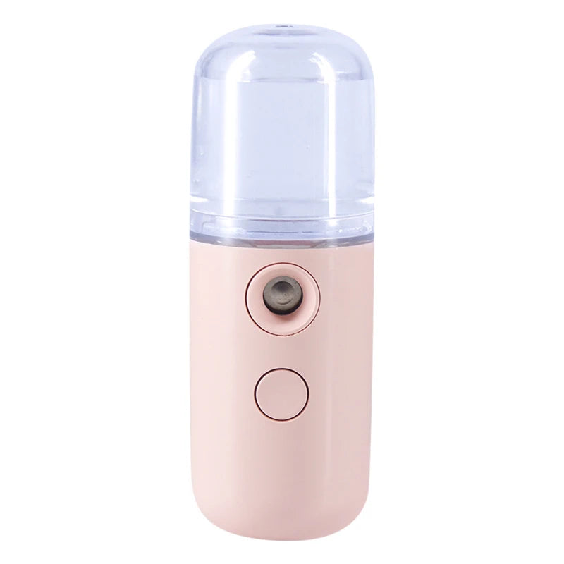 Mini Portable Wireless Sprayer for Car Home Office Rechargeable Small Personal Face Sprayer Cool Mist 30ml