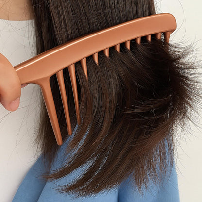 Wide Tooth Satin Comb – Gentle &amp; Elegant Detangling