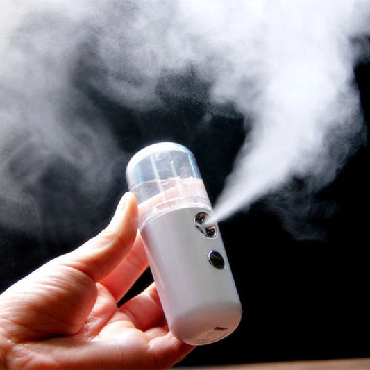 Mini Portable Wireless Sprayer for Car Home Office Rechargeable Small Personal Face Sprayer Cool Mist 30ml